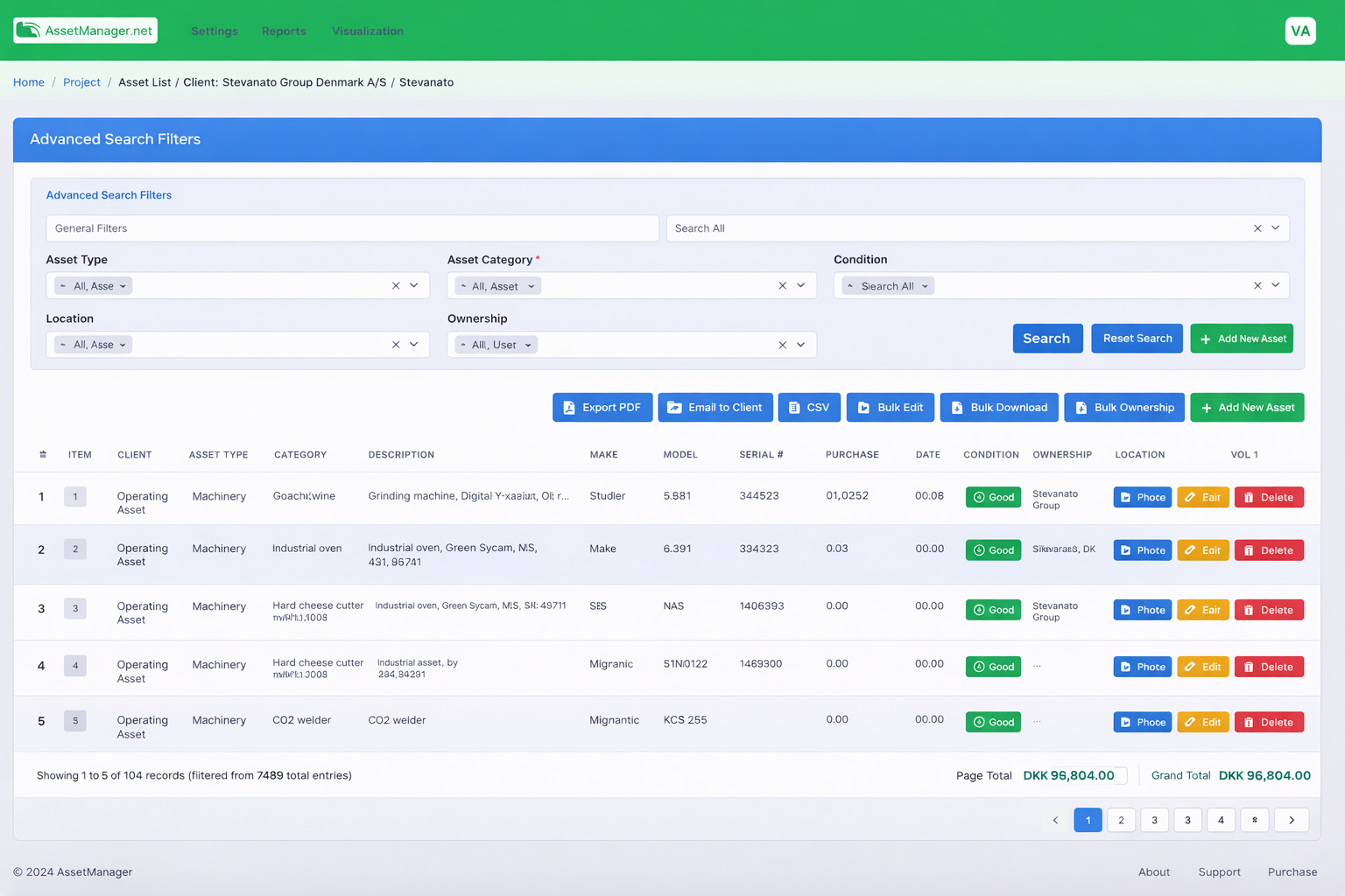 Asset Valuation & Reporting Platform - Asset Valuation built with Laravel, Tailwind CSS, MySQL, Excel Import Pipelines, Excel Creation, PDF Generation, Image Processing, Role-Based Access Control, Advanced Filtering & Reporting Engine
