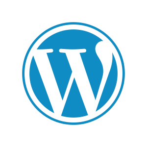 WordPress logo - CMS